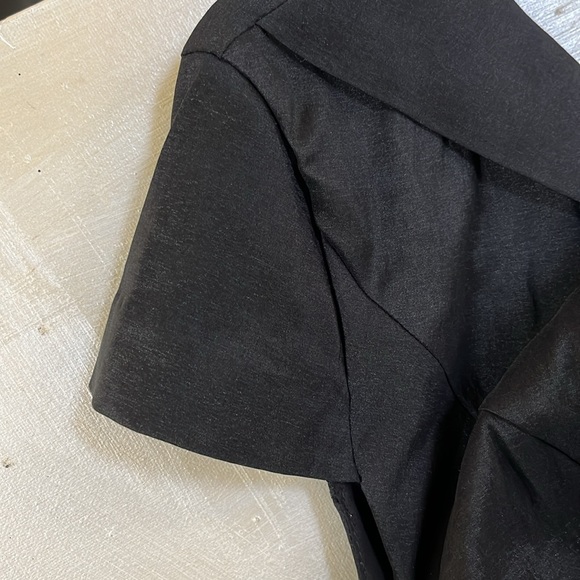 W118 BY WALTER BAKER size XS black Assymetric lined dress in excellent condition - Picture 8 of 8